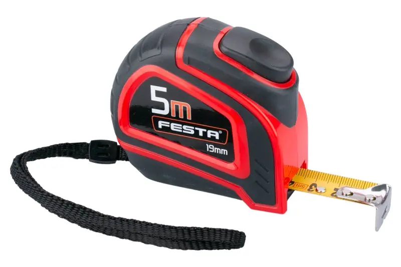 Metr svinovací FESTA 5mx19mm, nylon Betaalbaar