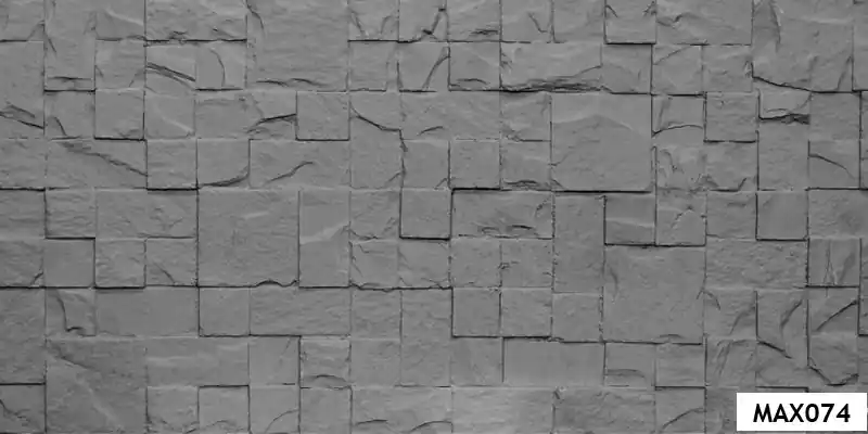 Obklad břidlice desky Max074 - natural GREY cube 580x280mm - Flexibilní obklad Laatste Kans