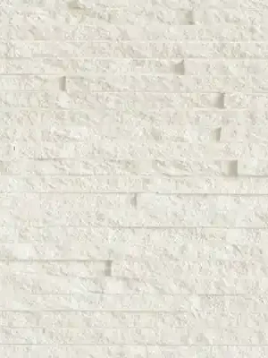 Zlevněný Obklad břidlice štípaná Max034 - natural WHITE 580x280mm - Flexibilní obklad