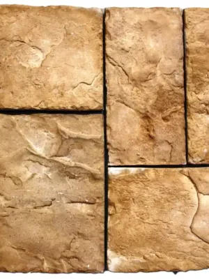 Cenový Hit Obkladový pásek dekorační BROWN STONE 430 x 470mm - obklad