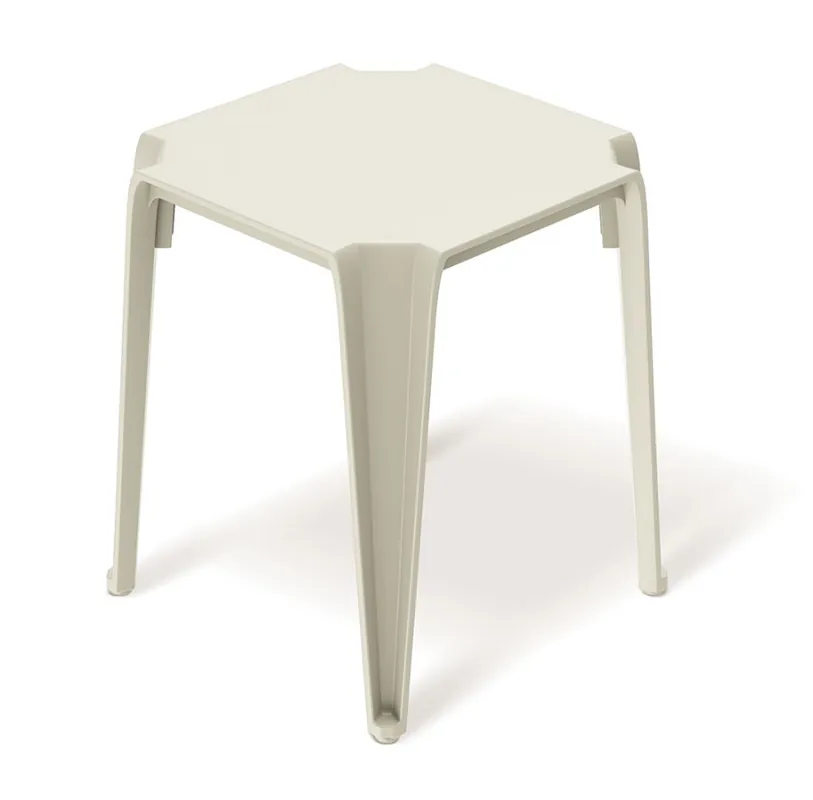 Odkladácí stůl LOTTIE 396x396x465 - barva béžová Koop Online