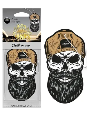 Osvěžovače vzduchu AROMA CAR MUERTOS Skull in a Cap Finale Výprodej