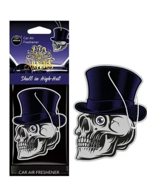 Osvěžovače vzduchu AROMA CAR MUERTOS Skull in Hat Black Oud Objednat Nyní