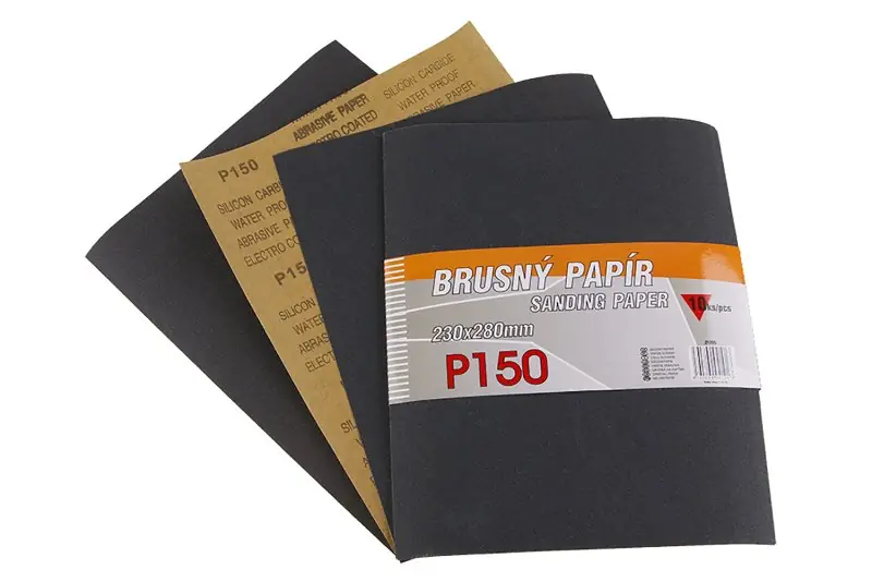 Weekendaanbieding Papír brusný 230x280mm P150 10ks Waterproof