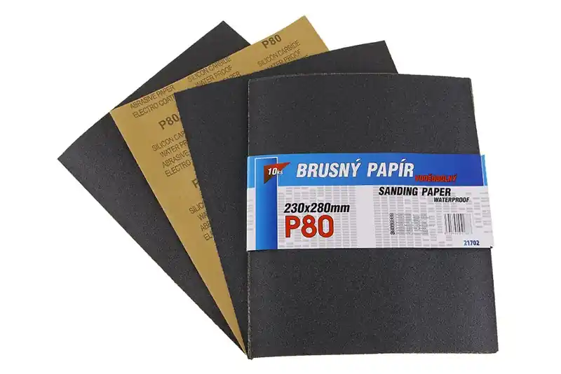 Papír brusný 230x280mm P80 10ks Waterproof Must-Have