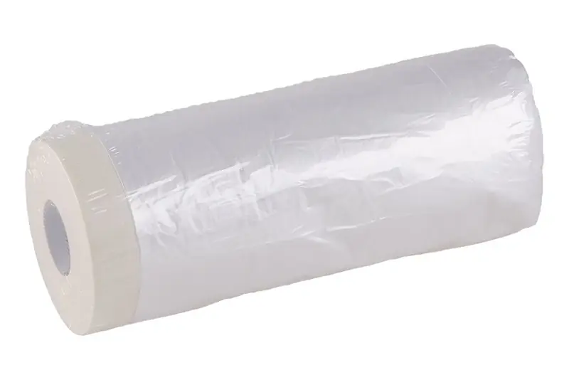 Páska maskovací samolepící s folií 270cmx16m Uitverkoop