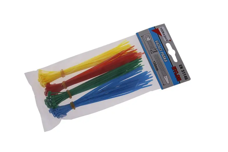 Pásky vázací WESTBERG 150x2.5mm 100ks barevné Favoriet