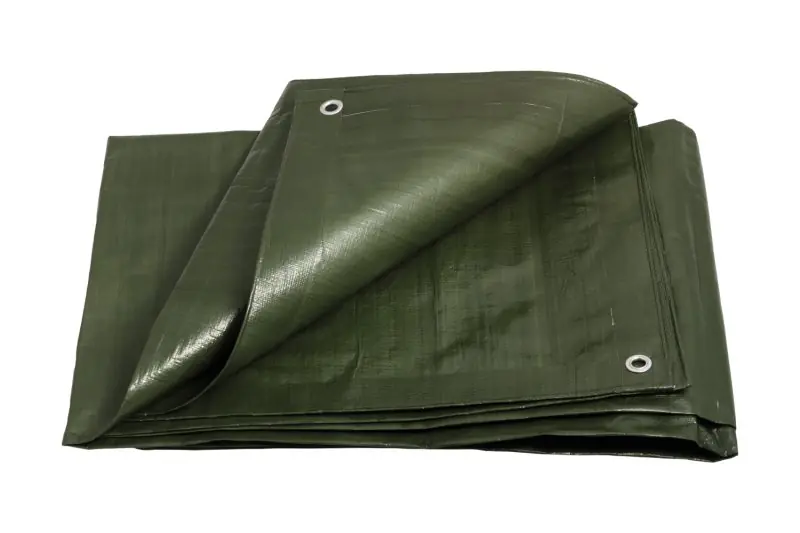 Hoge Kwaliteit PE plachta zakrývací 6x10m 100g/m2 zelená