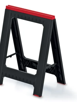 Weekendaanbieding Podstavec stavební (koza) TITAN STAND 580x50x793 mm - barva černá