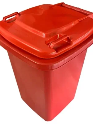 Popelnice D50BR 50L červená plastová Must-Have