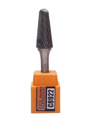 Aanbieding RICHMANN Kolíková fréza do kovu, stopka 6 mm zaoblený kužel 10x25 mm