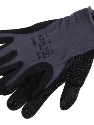 Aanbieding Rukavice nylonové-NITRIL pěna+terčíky10