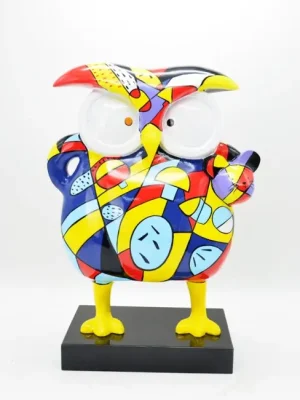 Socha Sova 33 x 18 x 46cm Certifikovaný