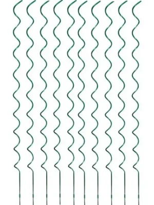 Spirálová tyč k rajčatům hladká 160cm x 7mm - Zelená - 10ks Novinka
