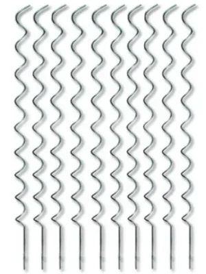 Spirálová tyč k rajčatům pozink. 120cm x 6mm - hladká - 20ks Omezená Nabídka