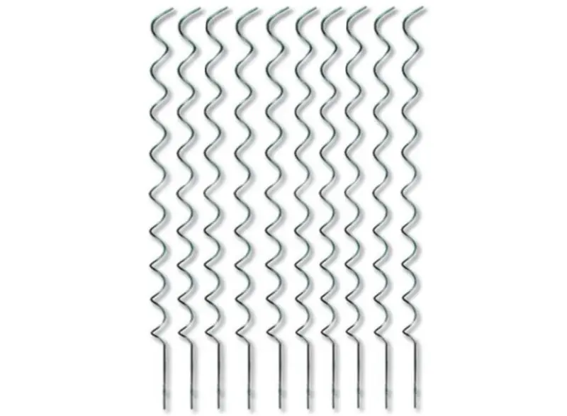 Spirálová tyč k rajčatům pozink. 120cm x 6mm - hladká - 20ks Omezená Nabídka