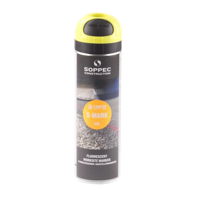 Aanbieding SOPPEC Značkovací sprej Soppec S-Mark, 6M žlutý, 500 ml