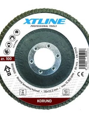 Akční Cena STAVTOOL Kotouč brusný lamelový korund 150 mm zr. 80