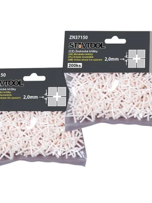 Exclusieve Akce STAVTOOL Plastové křížky 2,5 mm, 1bal/200ks