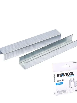Dokud Zásoby Vydrží STAVTOOL Sponky 1000ks 10 mm