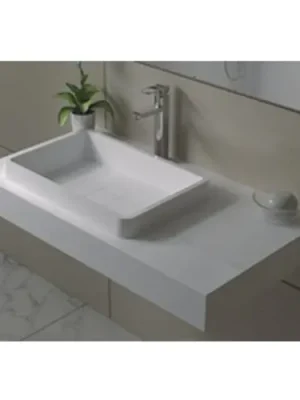 Premium Umyvadlo z litého mramoru SIRACUSA Mat