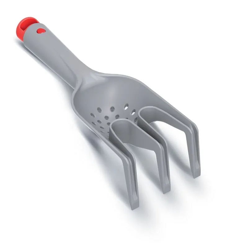 Vysévací kultivátor R FORK SEEDER PLUS 27,4 cm (odolný ABS plast) - barva šedá Alleen Vandaag