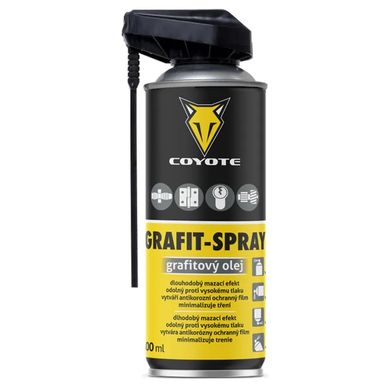 Speciale Aanbieding WD 40 Olej grafitový ve spreji COYOTE 400 ml