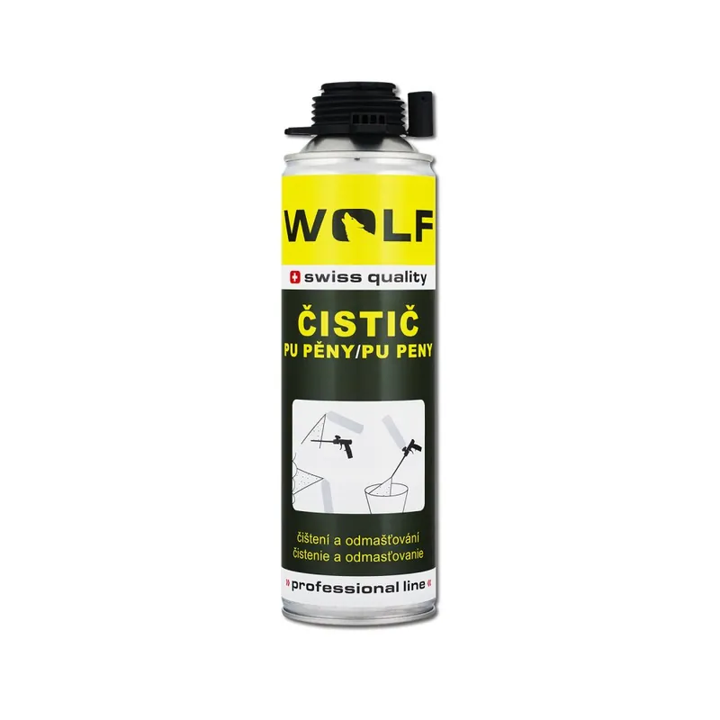 Betrouwbaar WOLF Čistič PU pěny 500 ml