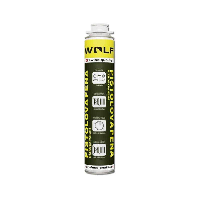 Hete Deal WOLF Pěna pistolová nízkoexpanzní celoroční 750 ml