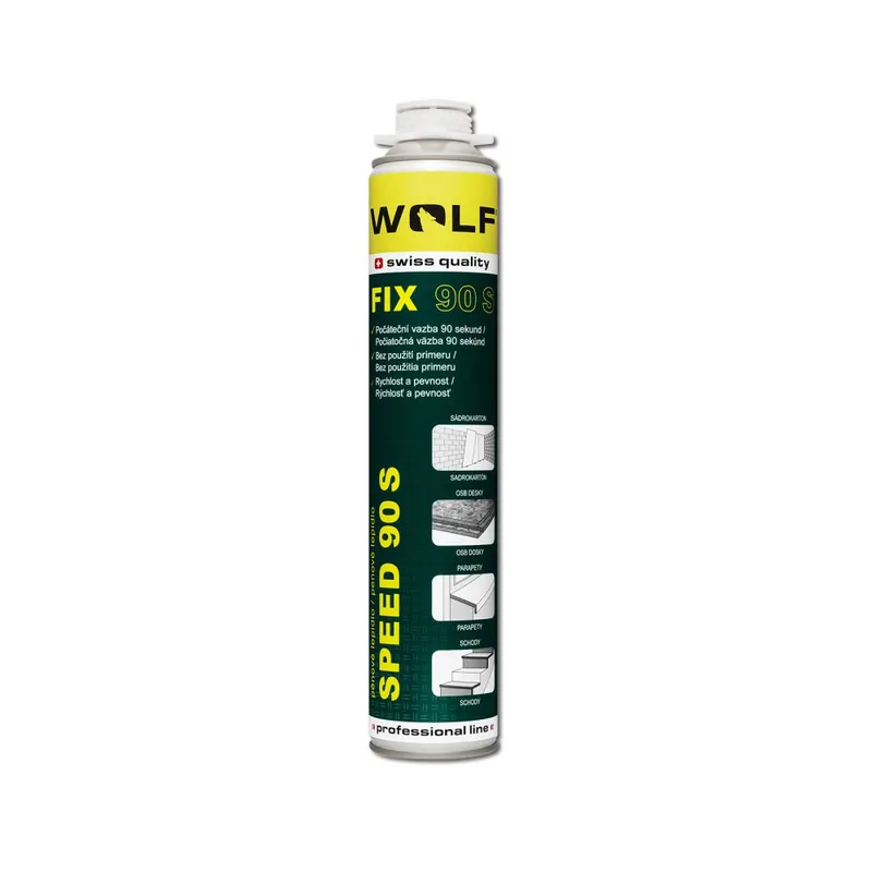 Rechtstreeks Van De Fabrikant WOLF Pistolové rychletuhnoucí PU lepidlo 90S 750 ml