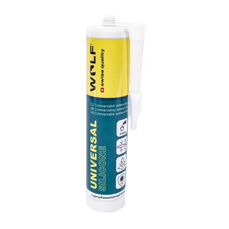 Koop Vandaag WOLF Univerzální silikon bílý 290 ml