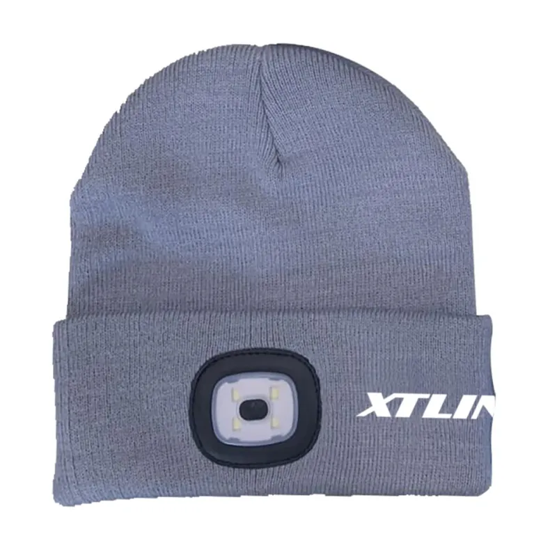 XTLINE Čepice se svítilnou s logem XTLINE šedá Koop Online