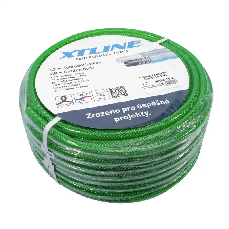 XTLINE Hadice zahradní zelená PVC 1/2" 15 m Dagaanbieding