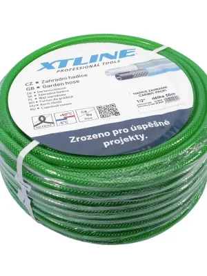 Akční Cena XTLINE Hadice zahradní zelená PVC 3/4" 20 m