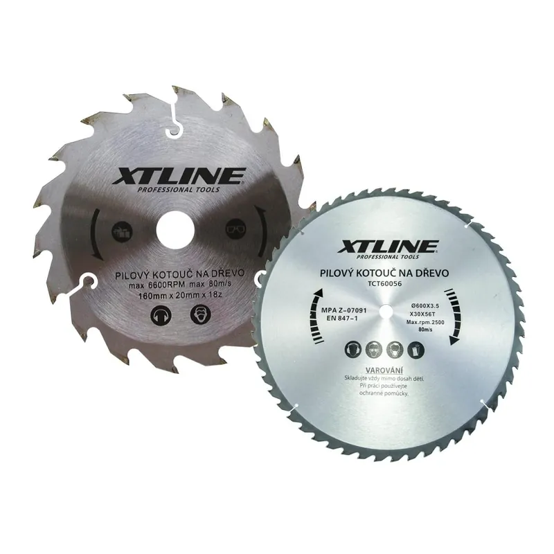 Cenově Výhodný XTLINE Kotouč pilový s SK plátky 190x1,6x30 mm, 40 zubů