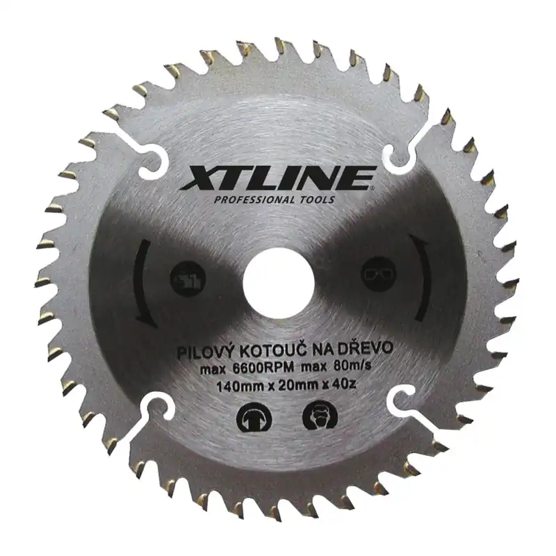 XTLINE Kotouč pilový s SK plátky - trapéz 160x1,6x20 mm, 60 zubů Uitverkoop