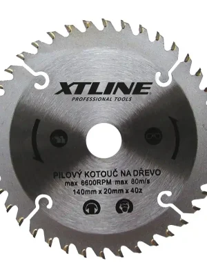 Aanbieding XTLINE Kotouč pilový s SK plátky - trapéz 250x2,5x30 mm, 80 zubů