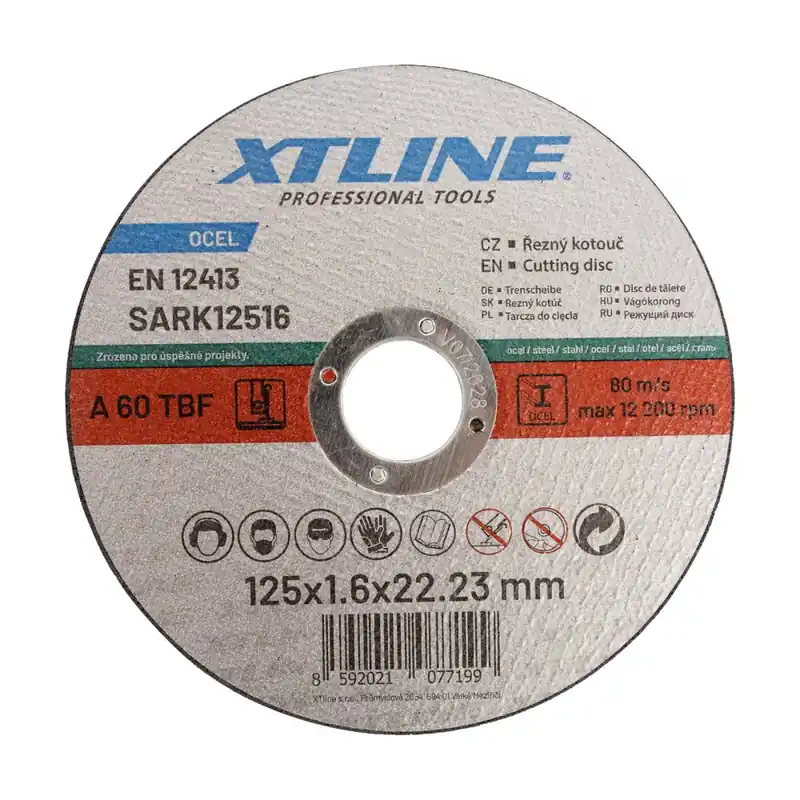 Aanbieding XTLINE Kotouč řezný na ocel 125x1,6x22,2 mm