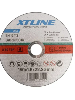 Cenový Hit XTLINE Kotouč řezný na ocel 150x2,5x22,2 mm
