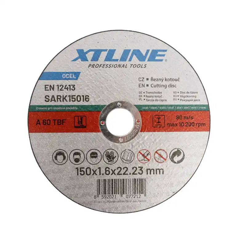 Koopje XTLINE Kotouč řezný na ocel 150x2,5x22,2 mm