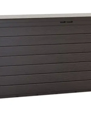 Zahradní box WOODEBOX 116 cm - 280 l - barva umbra Flitsaanbieding