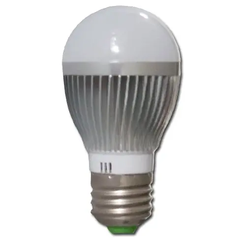 Žárovka LED 3W E27 Alu tělo - 4000-4500K - čistá bílá Rychlé Dodání