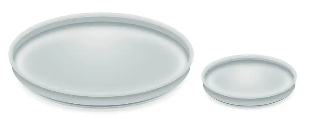 Záslepka PLUG 5,1cm - barva transparentní Beperkte Voorraad