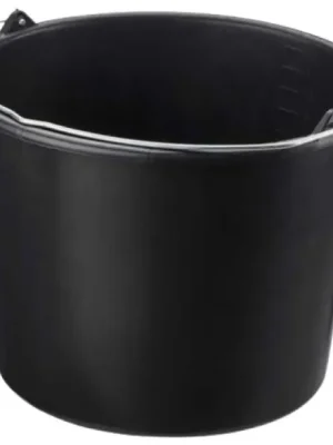 Zednické vědro IWIR10 černé plastové 10L Must-Have