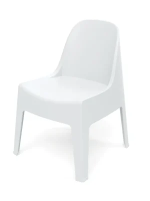 Židle MILANE 580x600x735 - barva bílá Tijdelijk Beschikbaar