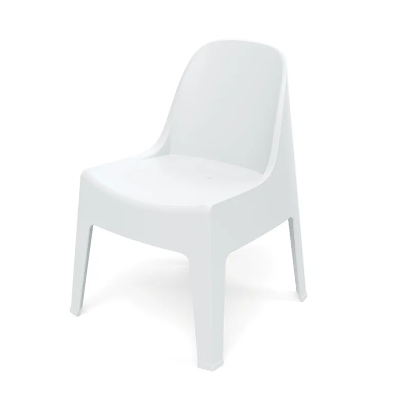 Židle MILANE 580x600x735 - barva bílá Tijdelijk Beschikbaar
