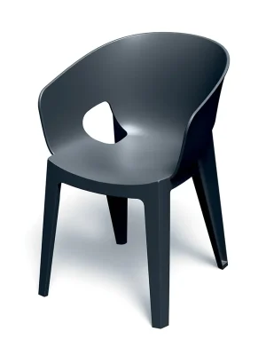 Židle s područkami PREMO FIVE 540x590x810 - barva uhelná Superprijs