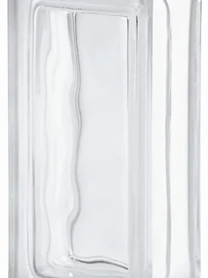 Luxfera 1909-8W Wave (půlka), s vlnkou, čirá Premium