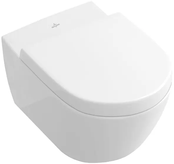 Villeroy&Boch SUBWAY 2.0 Klozet s hlubokým splachováním 375 x 565 mm, vodorovný odpad, bílá Alpin Direct Verzonden
