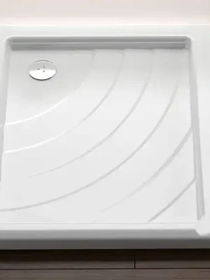 Tijdelijk Beschikbaar Sprchová vanička ANETA 75 x 90 PU Ravak KASKADA, bílá